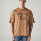 Men's Graphic Print Regular Fit Jersey T-Shirt - Front View