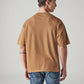 Men's Graphic Print Regular Fit Jersey T-Shirt - Back View