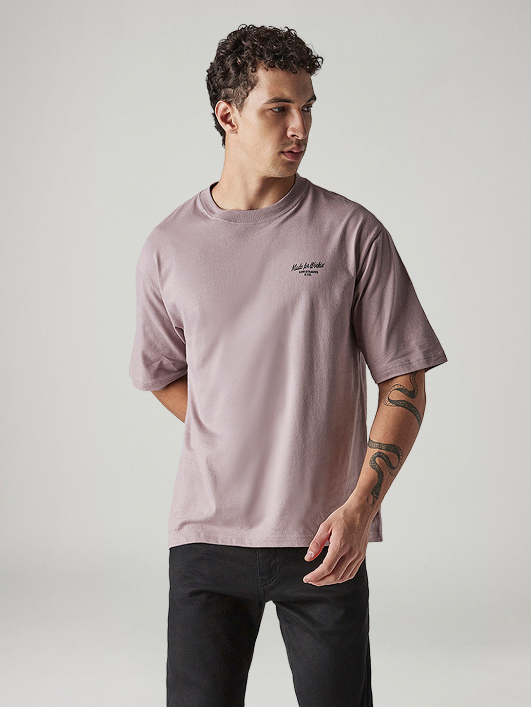 Men's Graphic Regular Fit Jersey T-Shirt