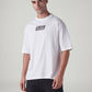 Men's Logo Printed Loose Fit T-Shirt - Styleshot View