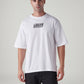 Men's Logo Printed Loose Fit T-Shirt - Front View