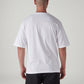 Men's Logo Printed Loose Fit T-Shirt - Back View