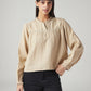 Women's Embroidered Regular Fit Top - Styleshot View