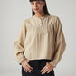Women's Embroidered Regular Fit Top - Front View
