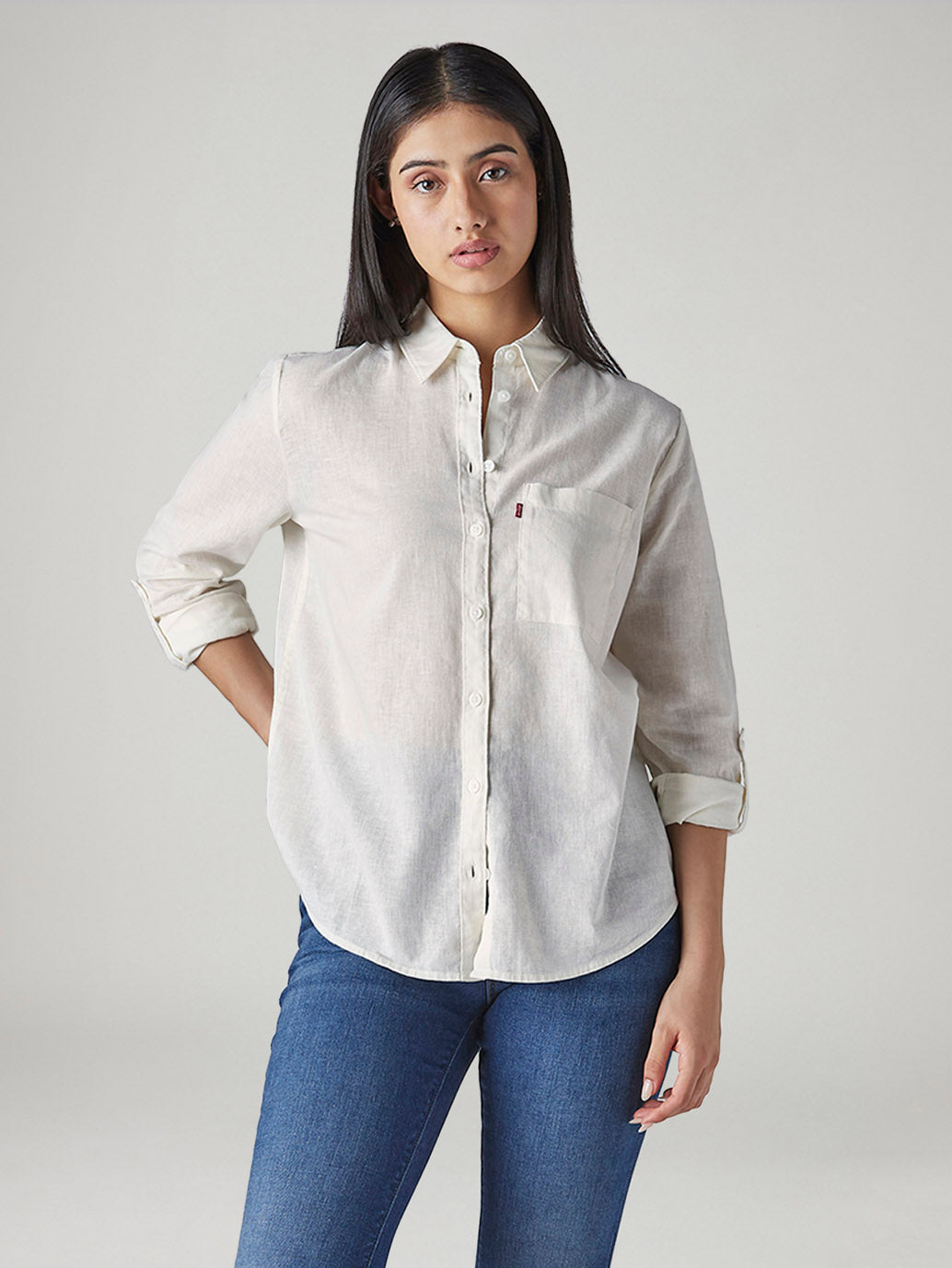 Women's Solid Regular Fit Shirt