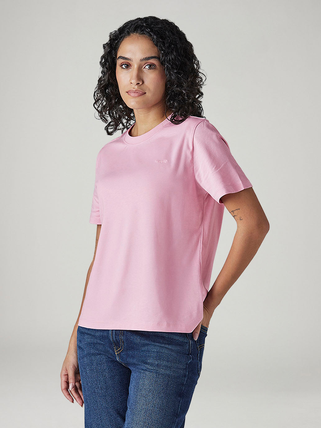 Women's Solid Regular Fit T-Shirt - 20 View