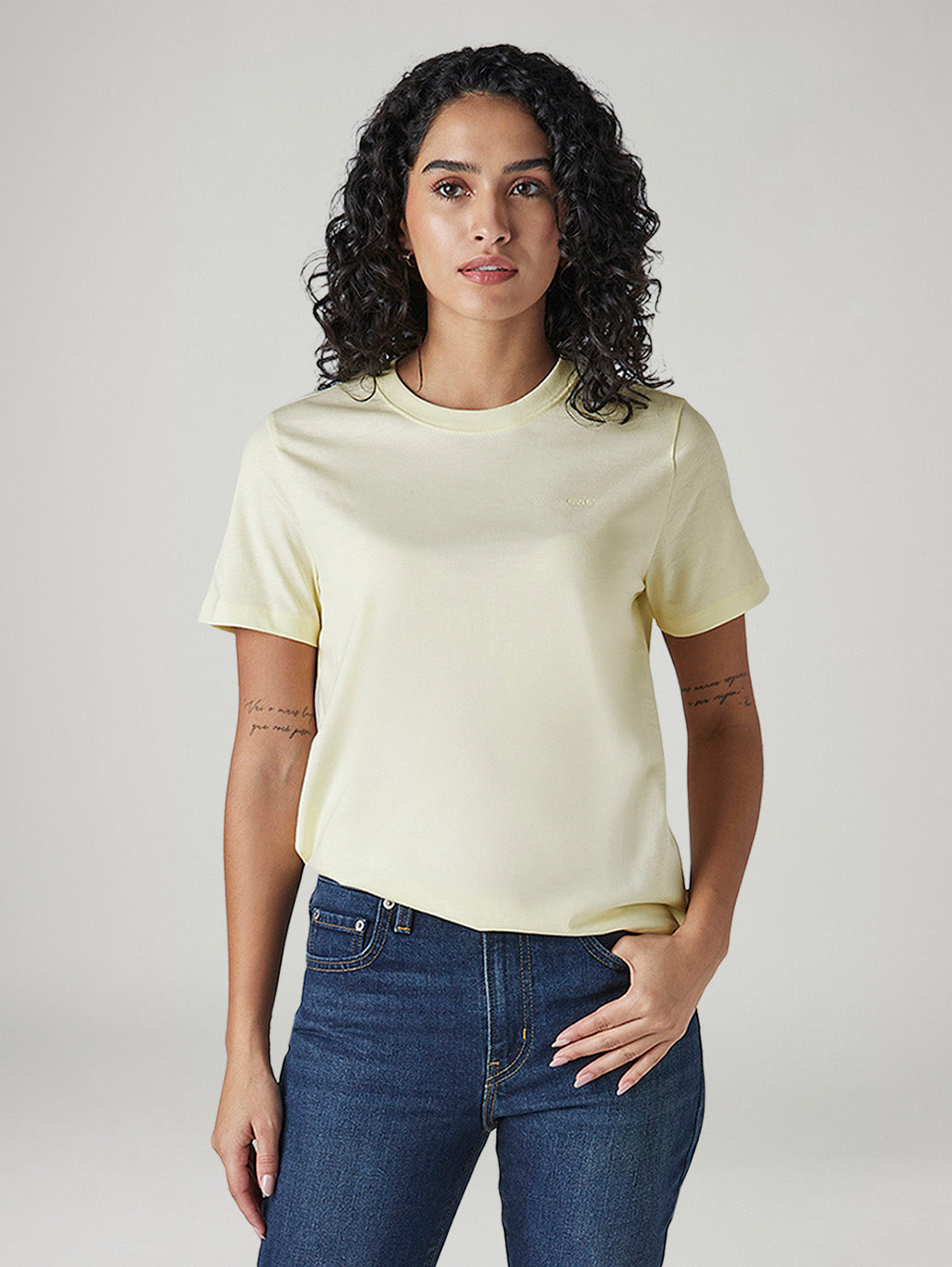 Women's Solid Regular Fit T-Shirt