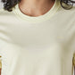 Women's Solid Regular Fit T-Shirt - Detail View