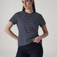 Women's Striped Regular Fit T-Shirt - Styleshot View