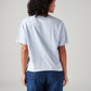 Women's Solid Relaxed Fit T-Shirt - Back View