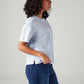 Women's Solid Relaxed Fit T-Shirt - Side View