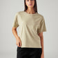 Women's Solid Relaxed Fit T-Shirt - Styleshot View
