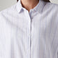 Women's Striped Relaxed Fit Poplin Shirt - 20 View