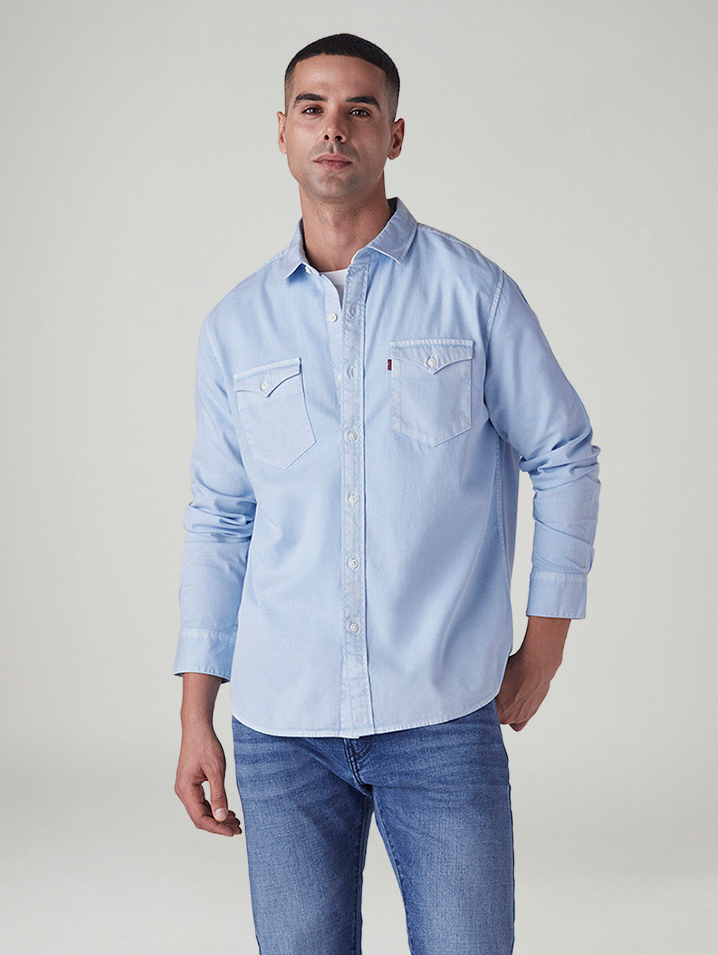 Men's Solid Regular Fit Shirt