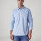 Men's Solid Regular Fit Shirt - Front View