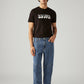 Men's 568 Blue Loose Fit Mid Rise Jeans - Front View