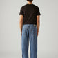 Men's 568 Blue Loose Fit Mid Rise Jeans - Back View