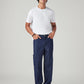 Men's 568 Dark Blue Loose Fit Mid Rise Cargos - Styleshot View