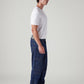 Men's 568 Dark Blue Loose Fit Mid Rise Jeans - Side View
