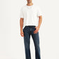 Men's Redloop 517 Dark Blue Bootcut Fit Mid Rise Jeans - Styleshot View
