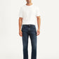 Men's Redloop 517 Dark Blue Bootcut Fit Mid Rise Jeans - Front View