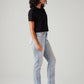Women's Light Blue Wedgie Slim Fit Mid Rise Jeans - Side View