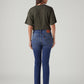 Women's Blue Wedgie Slim Fit Mid Rise Jeans - Back View