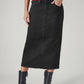Women's Black Regular Fit High Rise Skirt - 20 View