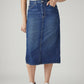 Women's Blue Regular Fit High Rise Skirt - 20 View