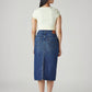 Women's Blue Regular Fit High Rise Skirt - 20 View