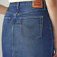 Women's Blue Regular Fit High Rise Skirt - 20 View