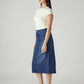 Women's Blue Regular Fit High Rise Skirt - 20 View