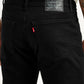 Men's 567 Black Bootcut Fit Mid Rise Kooltex Jeans - Detail View
