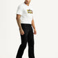 Men's 567 Black Bootcut Fit Mid Rise Kooltex Jeans - Side View