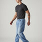 Men's 567 Light Blue Bootcut Fit Mid Rise Jeans - Side View