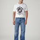 Men's 567 Blue Bootcut Fit Mid Rise Jeans - Front View