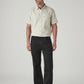 Men's 567 Black Bootcut Fit Mid Rise Jeans - Front View
