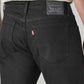 Men's 567 Black Bootcut Fit Mid Rise Jeans - Detail View