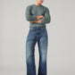 Men's Dark Blue 541 Athletic Tapered Fit Mid Rise Jeans - Styleshot View