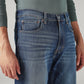 Men's Dark Blue 541 Athletic Tapered Fit Mid Rise Jeans - 20 View