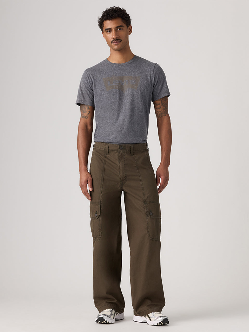 Levi's® Men's Extra Baggy Cargos - Front View