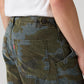Men's Olive Extra Baggy Fit Mid Rise Cargos - detail View