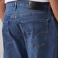 Men's 541 Blue Athletic Tapered Fit Mid Rise Redloop Jeans - Detail View