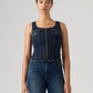 Levi's® Women's Vintage Zip Vest - Front View