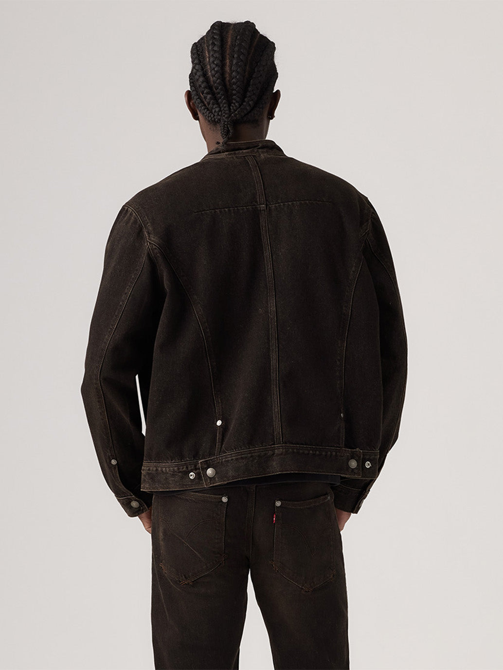 Levi's® Men's Twisted Moto Jacket - Back View