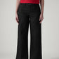 Women's Wide Leg Fit High Rise Redloop Cinched Jeans - Front View