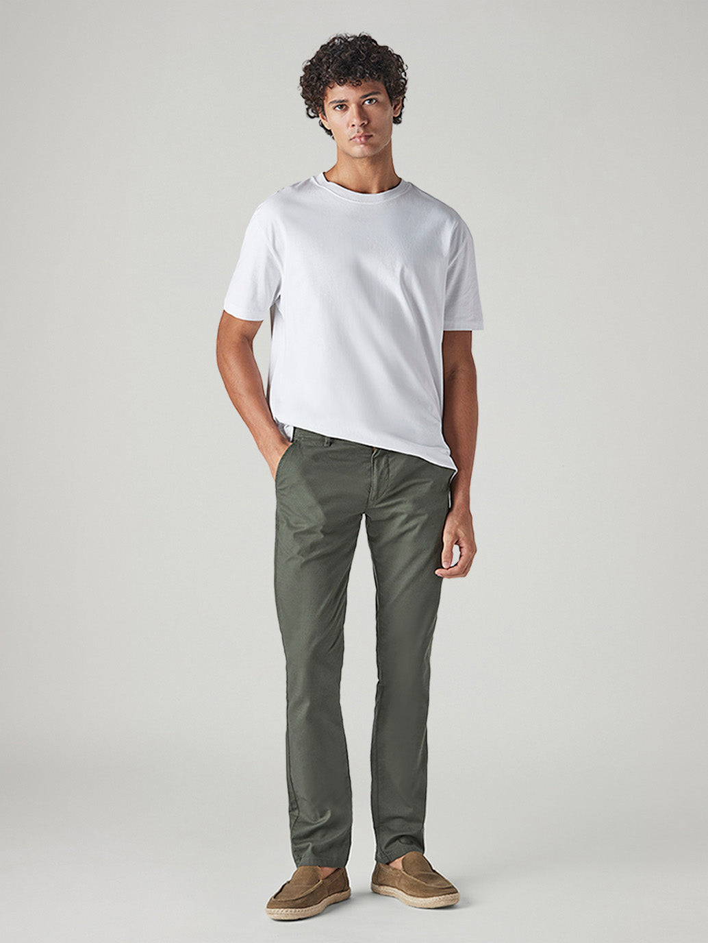 Men's 511 Olive Slim Fit Mid Rise Chinos