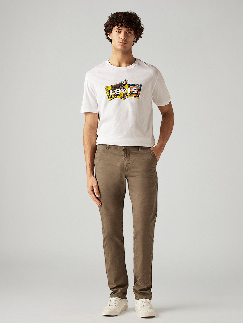 Men's 511 Slim Fit Mid Rise Chinos - Front View