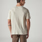 Men's Solid Regular Fit Jersey T-Shirt - Back View