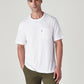 Men's Solid Regular Fit Jersey T-Shirt - Front View